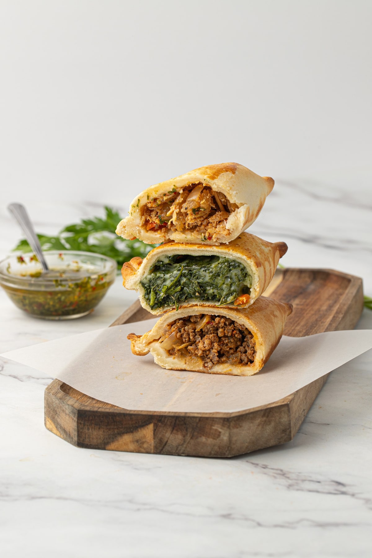 María Luisa empanadas, ready to share